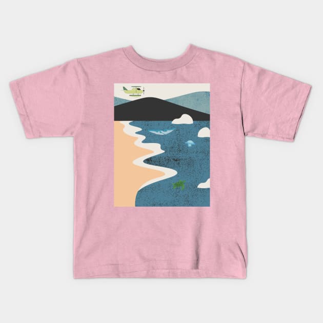 Subnautica - Below Zero Ocean Sea Animals Kids T-Shirt by TTWW Studios